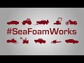 Adding Sea Foam to lawn mower fuel + intake cleaning with Sea Foam Spray