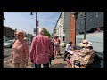 Bridport Market and Highstreet on a sunny Day