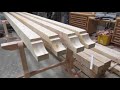 how to cut a 4x6 decorative rafter tail for Pavilion