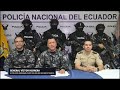 10 POLICÍAS QUE FORMAN PARTE DE UNA RED DE NARCOTRÁFICO FUERON DETENIDOS EN ECUADOR