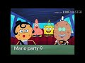 Mario party portrayed by spongebob