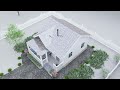 Charm Small House Design (6x6 Meters) (20x20 ft) 1 Bedroom | Tiny Cozy House Full Tour