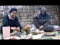 Cooking Halva and Barbecue|village lifestyle|our farm|daily routin life's