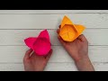 4 IDEAS - Crafts with paper