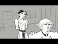 You're in love (Fenris Merril Banter Dragon Age Animatic)