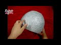 DIY-lamp sparkly shade