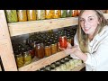 FOOD STORAGE CELLAR TOUR | PANTRY TOUR | CANNING RECIPES | MEAL PREP COOK WITH ME LARGE FAMILY MEALS