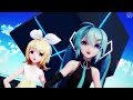 【MMD】ラビットホール【sour式ミク・リン】