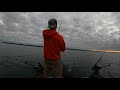 Fishing for giant lake trout