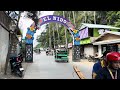 Palawan Philippines 2024 | EL NIDO TOWN to CORONG CORONG | 4K Walking Tour: Beach & Street Views