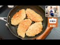 『これなら仕事帰りでも作れちゃう』フライパンで揚げ焼きした【ささみカツ】が最高すぎる。サッとタレに絡めてソースチキンカツ丼にするのがおすすめ。