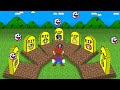 Super Mario Bros. but Every Seed makes Mario more Square!