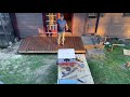 Time lapse build of a 12’x6’ floating deck in 9 hours (64x speed)