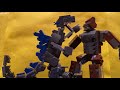 Godzilla slaps Kong in LEGO