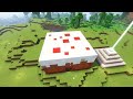 I Built A Fully Automatic Cake Factory In Ultra Hardcore Minecraft
