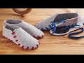 Lasso Slippers: Cozy, colorful slippers that YOU make. | The Grommet®