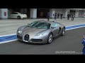 Super Car Bugatti Veyron full power test drive Part.1