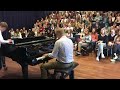 Bohemian Rhapsody sing along at Rud Senior High School