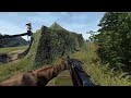 Arma Reforger - Conflict - Attacking an AI HQ with a PKM
