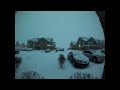 Snow Storm Timelapse - February 2022