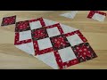 The Coziest Runner! Cozy Quilt Designs Table Runner Tutorial With Donna and Matt :)