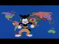 Yakko's World but it only includes the countries I've been to