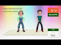 FULL BODY FITNESS EXERCISE FOR KIDS – 30 MIN WORKOUT CHALLENGE