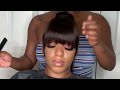 SHORT HAIR TRANSFORMATION 😍|Genie Ponytail With fringe Bang😍| Using Visso Pack Hair