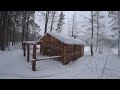 I found a new log cabin, far from civilization, off grid living