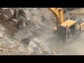 Hyundai Excavator Le Breker Hanera Dhungga Nikaldai | Hyundai Excavator Work Breker Rock