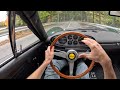 1968 Ferrari Dino 206 GT Drive - The Sound of Vintage Italian Greatness (POV Binaural Audio)