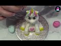 Fondant Designs for Cakes Cute Unicorn Cake Topper