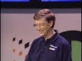 Microsoft Windows 95 Launch with Bill Gates & Jay Leno (1995)