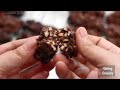 No Flour, No Chocolate, No Butter. Simple And Easy Crunchy Choco Snack..........Trending recipes