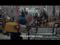 The car bodies' welding of portable spot welder in automobile industry