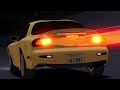 Blender Initial D Fourth Stage Style Short Animation Test
