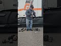 working out as a truck driver