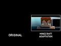 FNAF : I'M SORRY - Original vs Minecraft Remake - Animation Comparison