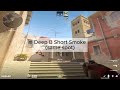 CS2 Mirage simplest Smokes and Mollies (no voice raw instructions)