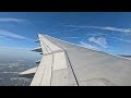 Late Morning Departure From Dallas, TX - Loud Landing Gear Retraction