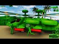 Full-Scale Green Army Men ISLAND INVASION! - Attack on Toys
