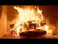 Beautiful Fireplace and Soft Ambient Music to Relax 🔥 Warm Ambience To Relax Deeply