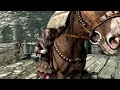 skyrim horse intrudes personal space *just works*