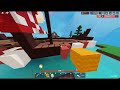 Beating a high level player in ( roblox bedwars)