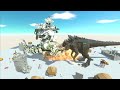 King Size GODZILLA BATTLE - Animal Revolt Battle Simulator