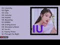 IU Songs Playlist | (아이유) | Best Songs For Study and Motivation