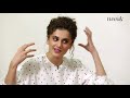 Taapsee Pannu on how to maintain curly hair