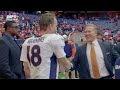 Peyton Manning & Hall of Fame Quarterback John Elway Breakdown 'The Drive'