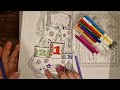 ASMR Relaxing Colouring With Felts (No Talking)