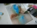 Stunning Abstract Acrylic Painting demonstration Step by step